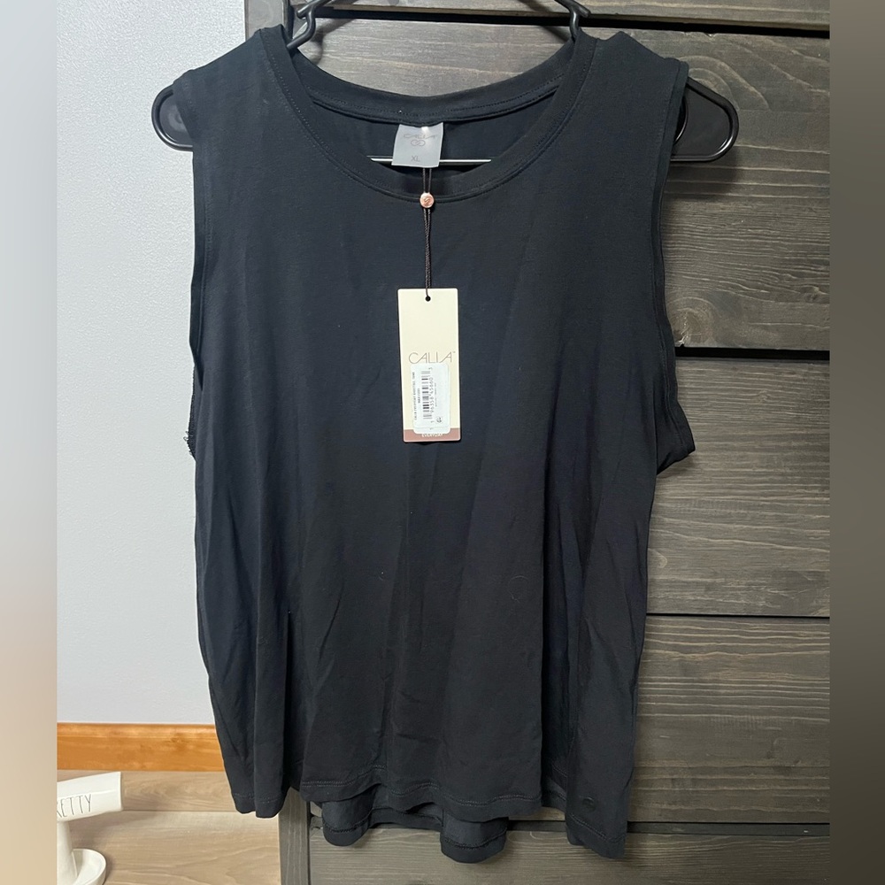Alia Classic Black Tank Top